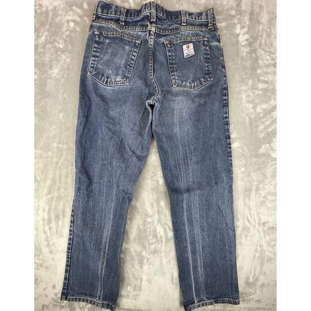 Tyndale FR Flame Resistant Jeans Mens 33x30 Blue Excellent Made in USA J230T - Picture 6 of 11